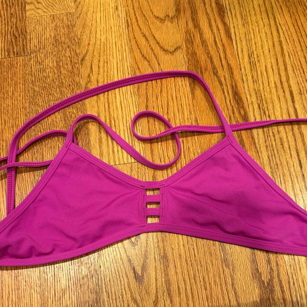 Jolyn Purple Bikini Top